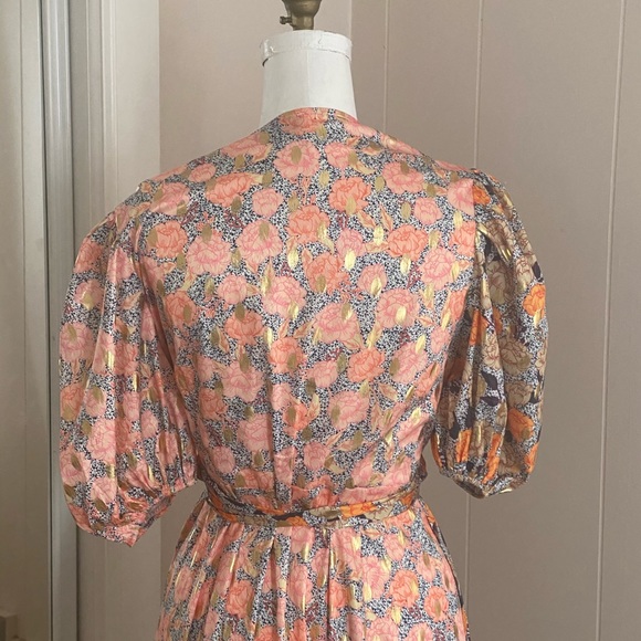 Influencer Fav - Gold Zsa Zsa Wrap Dress - US 10 - Picture 8 of 10